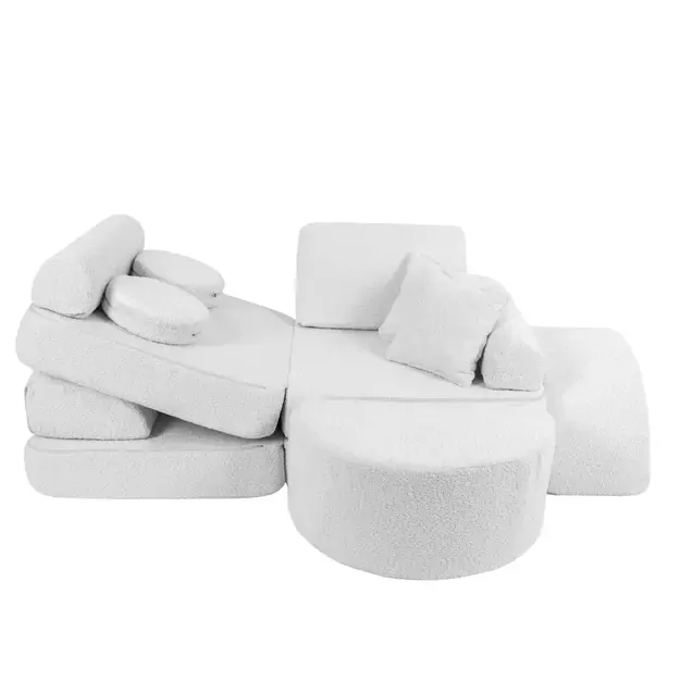 Vaikiška Modulinė Sofa Pocket - balta