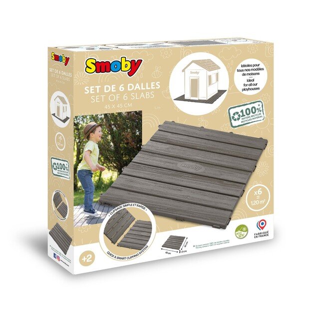 SMOBY grindys nameliui, 6 dalys 11