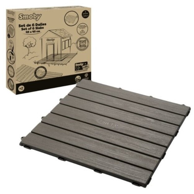 SMOBY grindys nameliui, 6 dalys 6