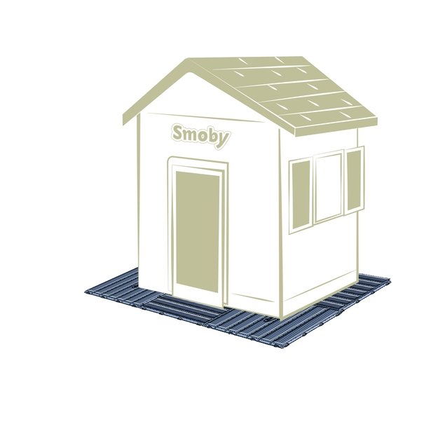 SMOBY grindys nameliui, 6 dalys