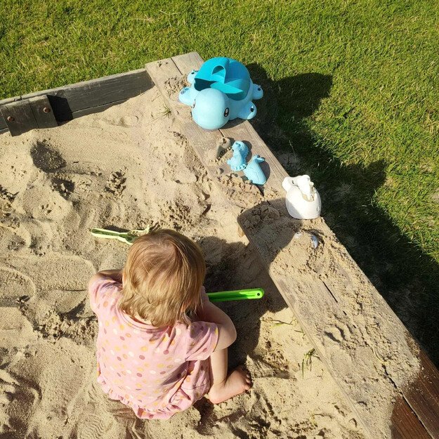 WOOPIE GREEN 2 viename smėlio ir vandens rinkinys „Vėžliukas“ 6