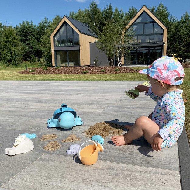 WOOPIE GREEN 2 viename smėlio ir vandens rinkinys „Vėžliukas“ 3