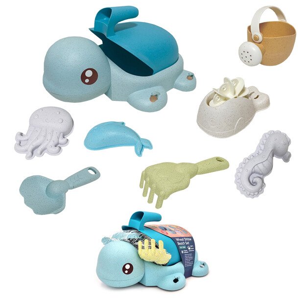 WOOPIE GREEN 2 viename smėlio ir vandens rinkinys „Vėžliukas“ 19