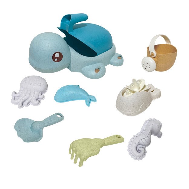 WOOPIE GREEN 2 viename smėlio ir vandens rinkinys „Vėžliukas“ 20