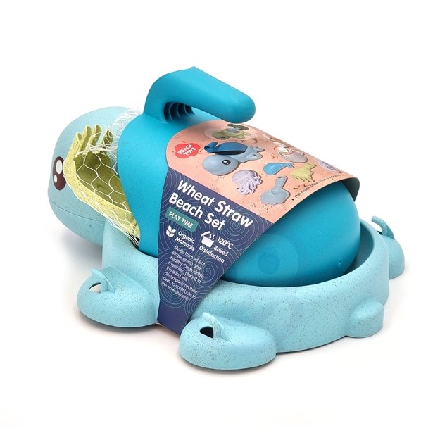 WOOPIE GREEN 2 viename smėlio ir vandens rinkinys „Vėžliukas“