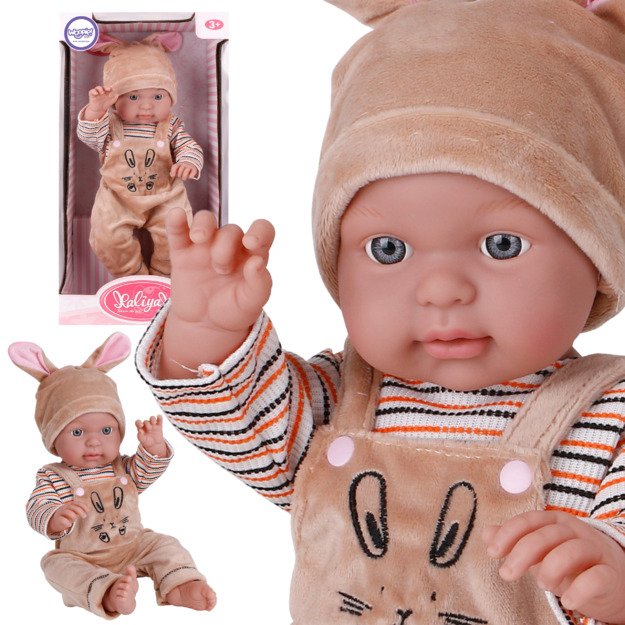 WOOPIE ROYAL Lėlė Kūdikis su Triušiuko Kostiumu – 46 cm