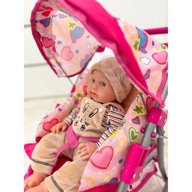 WOOPIE ROYAL Lėlė Kūdikis su Triušiuko Kostiumu – 46 cm 2