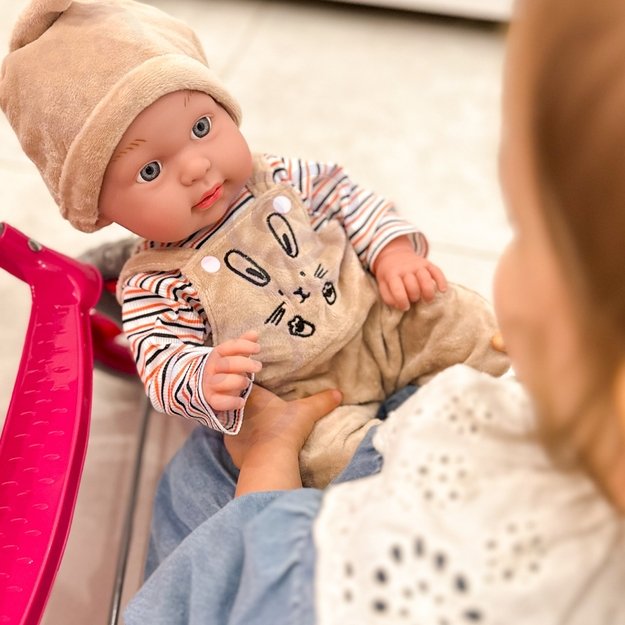 WOOPIE ROYAL Lėlė Kūdikis su Triušiuko Kostiumu – 46 cm 3