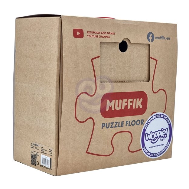 WOOPIE sensorinis ortopedinis kilimėlis (6 dalių rinkinys) 5