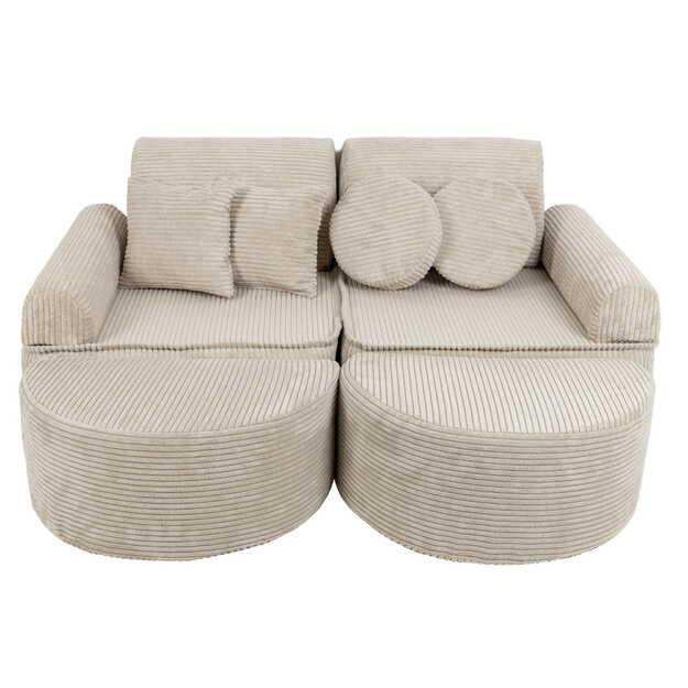 Vaikiška Modulinė Sofa Pocket - ekru 