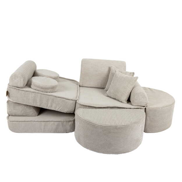 Vaikiška Modulinė Sofa Pocket - ekru 