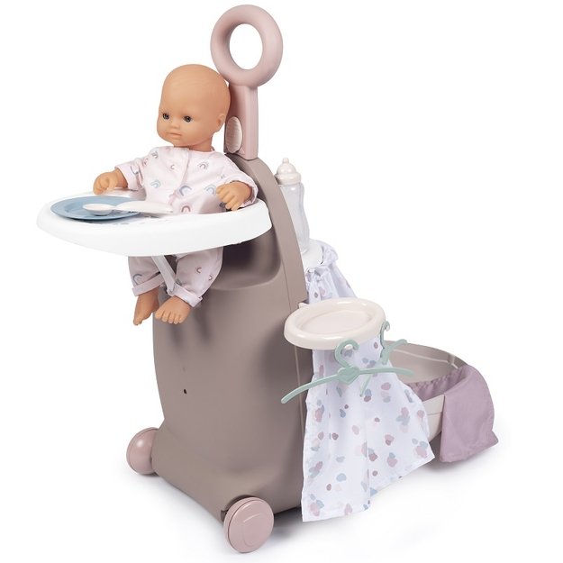 SMOBY Baby Nurse – daugiafunkcis lagaminas su lėlių lovyte