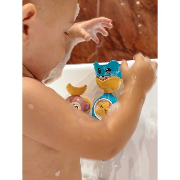 WOOPIE BABY Vandens žaislas maudynėms „Beždžionėlė“ + puodelis 3