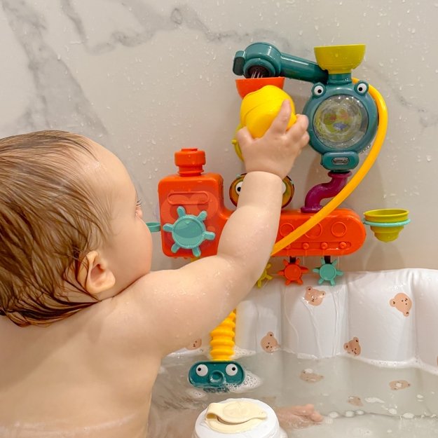 WOOPIE BABY Vandens žaislas „Kranas–dušas–fontanas“ su ančiuku 2