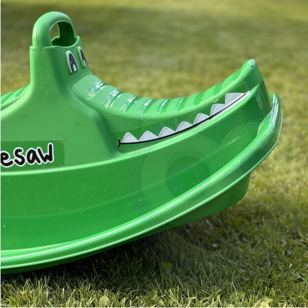 WOOPIE Krokodilo formos sūpynės–balansinis supamasis žaislas (daugia­vietis) 1