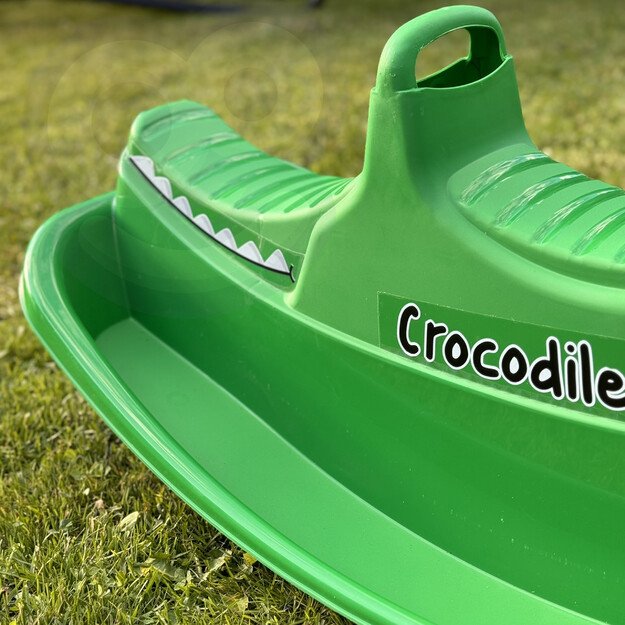 WOOPIE Krokodilo formos sūpynės–balansinis supamasis žaislas (daugia­vietis) 5