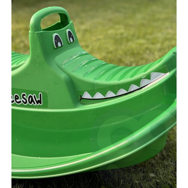 WOOPIE Krokodilo formos sūpynės–balansinis supamasis žaislas (daugia­vietis) 3