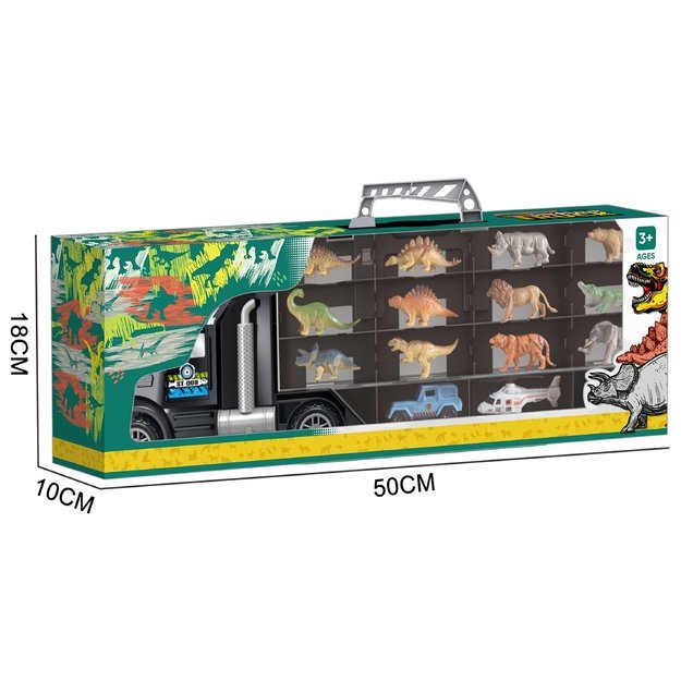 WOOPIE Dinozaurų transporteris – sunkvežimis 8