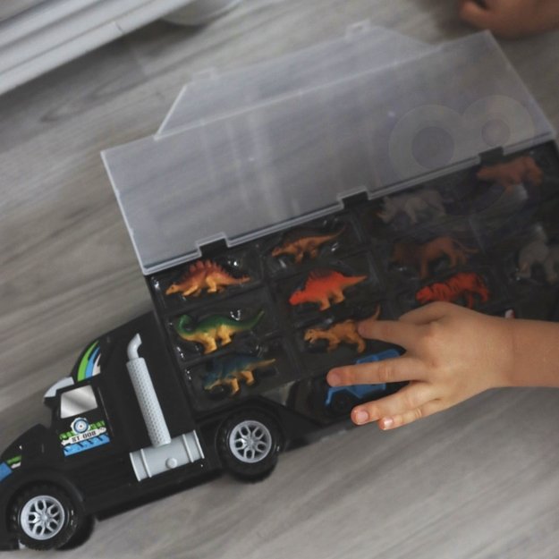 WOOPIE Dinozaurų transporteris – sunkvežimis 5