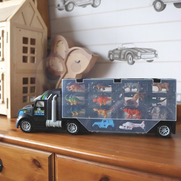 WOOPIE Dinozaurų transporteris – sunkvežimis 1