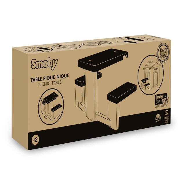 Smoby vaikiškas pikniko staliukas