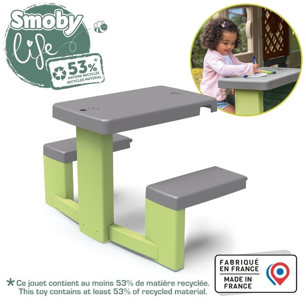 Smoby vaikiškas pikniko staliukas