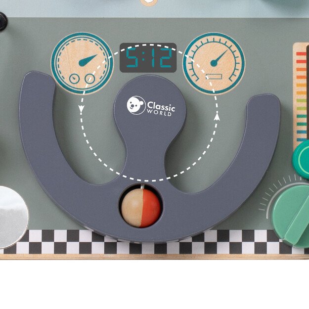 Daugiafunkcinė manipuliacinė lenta 6in1 Keliaujant 4