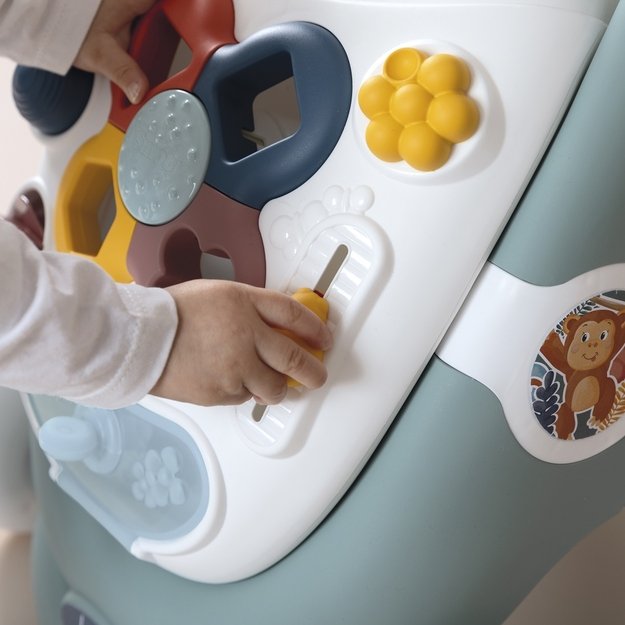 SMOBY LITTLE Interaktyvus vaikštynės-vežimėlis 3 viename