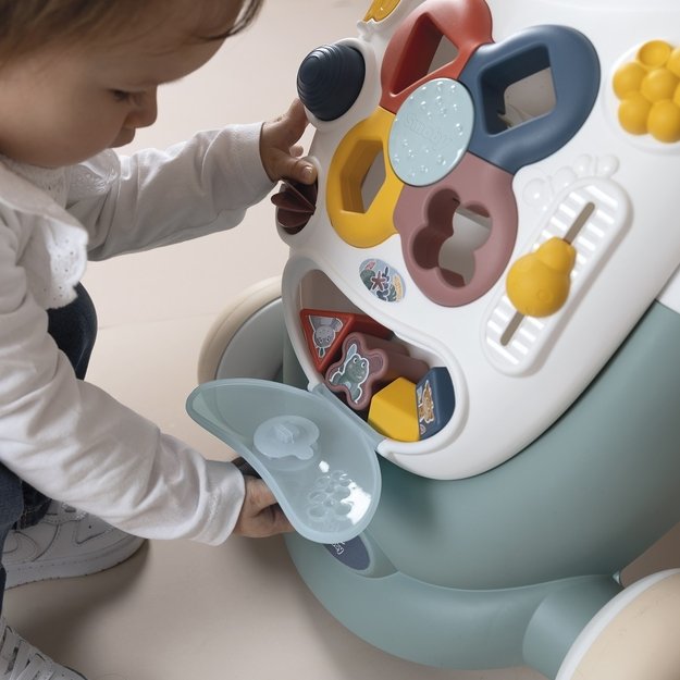 SMOBY LITTLE Interaktyvus vaikštynės-vežimėlis 3 viename