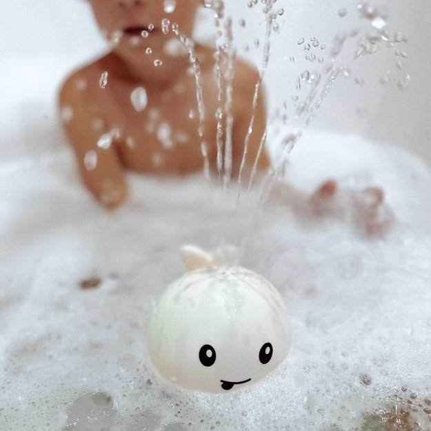 WOOPIE BABY Vonios žaislas „Banginis“ – vandens fontanas su LED apšvietimu 3