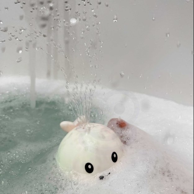 WOOPIE BABY Vonios žaislas „Banginis“ – vandens fontanas su LED apšvietimu 8