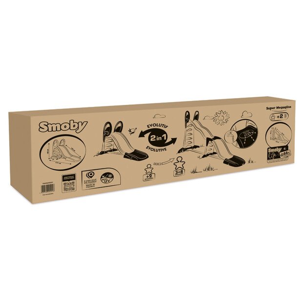 Smoby čiuožykla MEGAGLISS 2in1 7