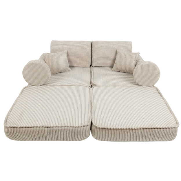 Vaikiška Modulinė Sofa Pocket plus - ekru