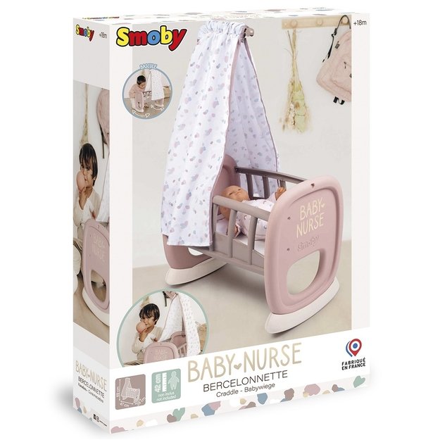 SMOBY Baby Nurse – lėlių maitinimo kėdutė 6