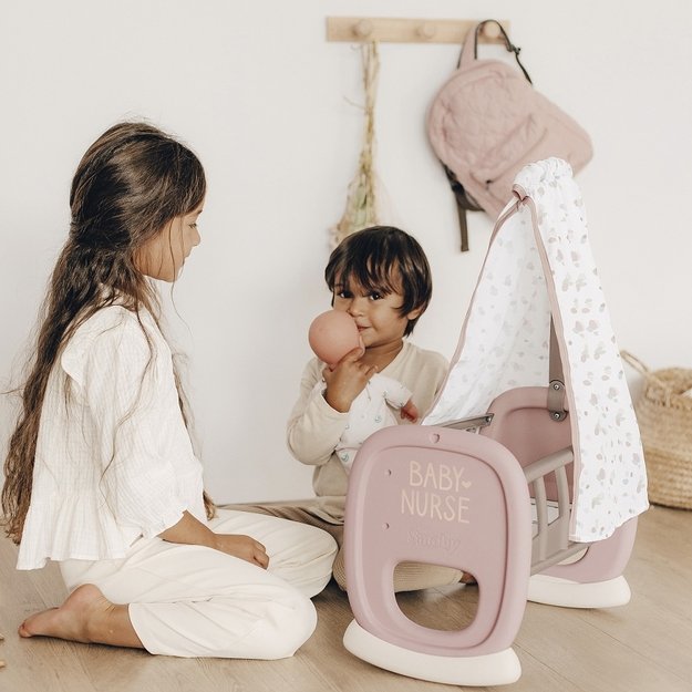 SMOBY Baby Nurse – lėlių maitinimo kėdutė 1