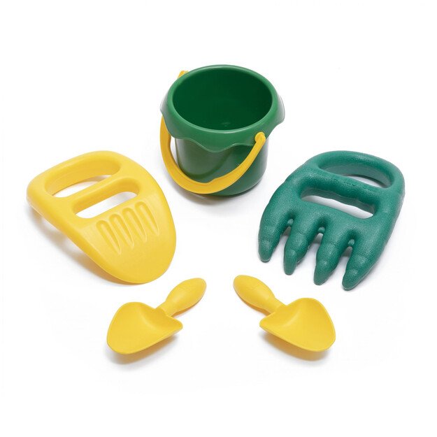 STEP2 didelė smėlio dėžė–stalas su dangčiu ir automobilių trasa 18