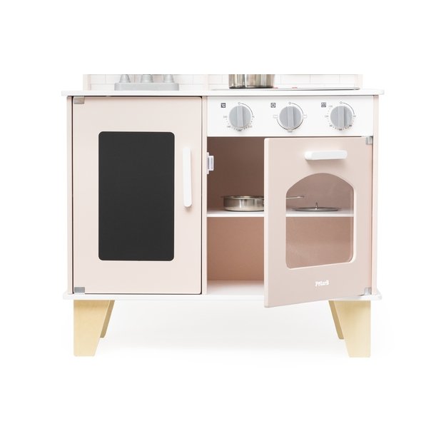 PolarB medinė virtuvė su šviesos ir garso efektais bei priedais 3