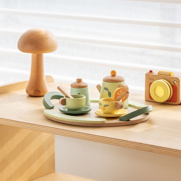 CLASSIC WORLD Medinis arbatos rinkinys – 14 dalių