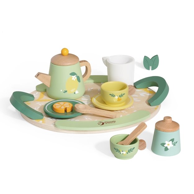 CLASSIC WORLD Medinis arbatos rinkinys – 14 dalių