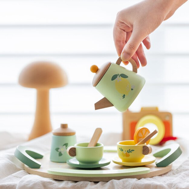 CLASSIC WORLD Medinis arbatos rinkinys – 14 dalių 7