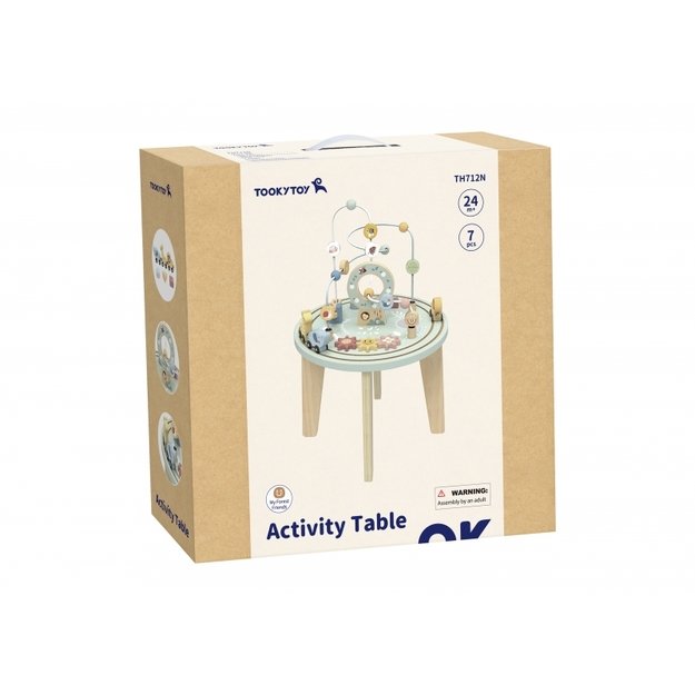 TOOKY TOY Medinis Montessori veiklos stalas