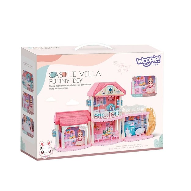 WOOPIE – lėlių namas CASTLE VILLA XXL 11