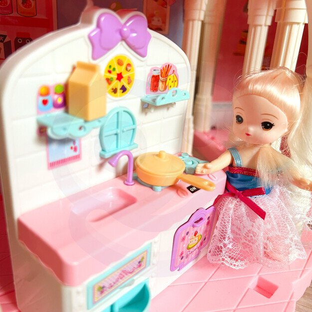 WOOPIE – lėlių namas CASTLE VILLA XXL 3