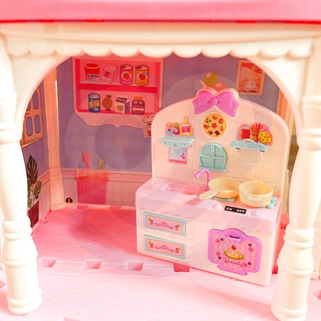 WOOPIE – lėlių namas CASTLE VILLA XXL 10