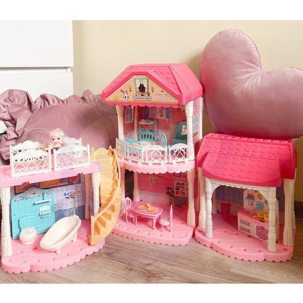WOOPIE – lėlių namas CASTLE VILLA XXL 2