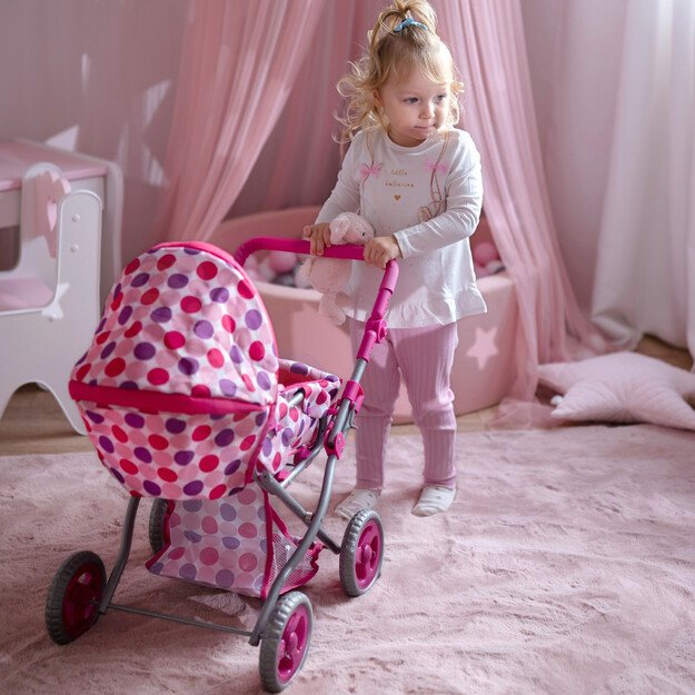 WOOPIE ROYAL Lėlių vežimėlis – Gylus 3in1 su Nešyne 3