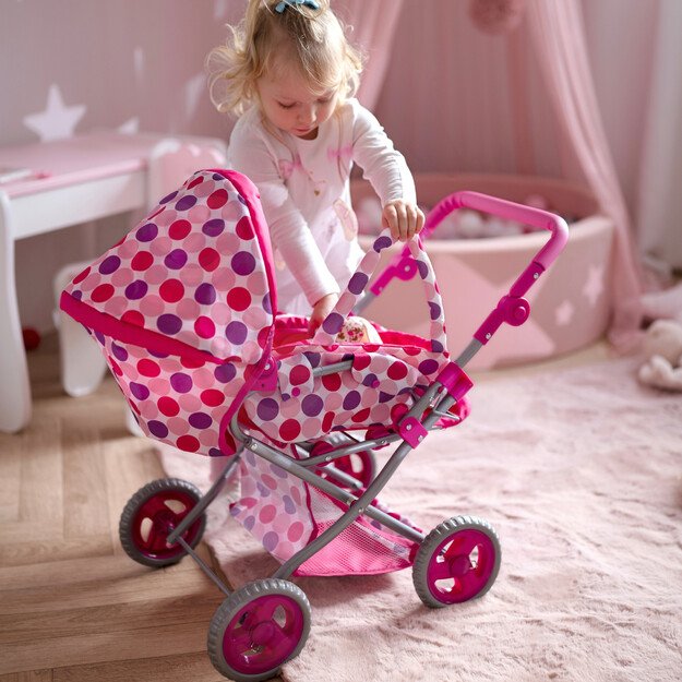 WOOPIE ROYAL Lėlių vežimėlis – Gylus 3in1 su Nešyne 1