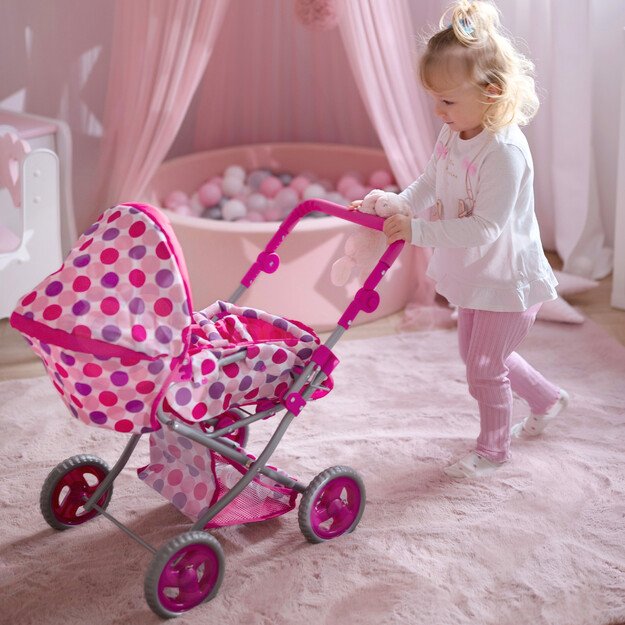 WOOPIE ROYAL Lėlių vežimėlis – Gylus 3in1 su Nešyne 2