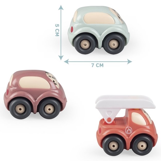 SMOBY Little dėžutė su automobiliais „Vroom Planet“