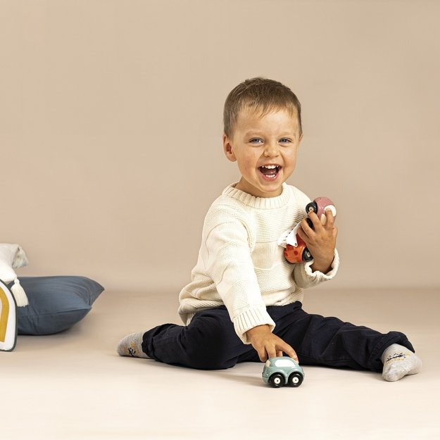 SMOBY Little dėžutė su automobiliais „Vroom Planet“